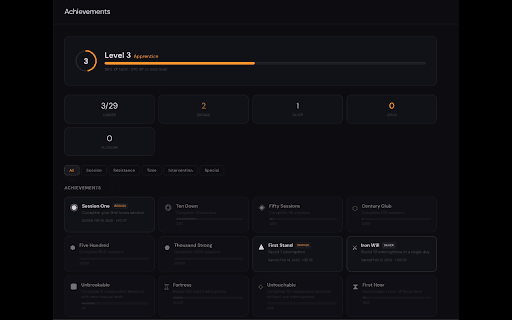 Undrift :: Quit distracting websites with blocking, interventions, time tracking, and streaks.