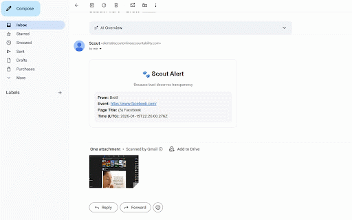 Scout - Online Accountability :: Scout – Online Accountability turns online activity into communication with the people you trust.