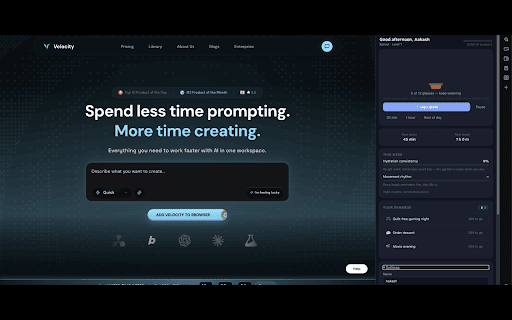 timetolive :: Gentle, escalating water and break reminders on the page you're looking at.