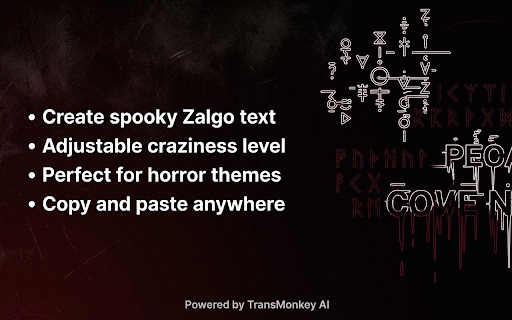 Zalgo Text Generator :: Create eerie, glitched Zalgo text for horror and meme content