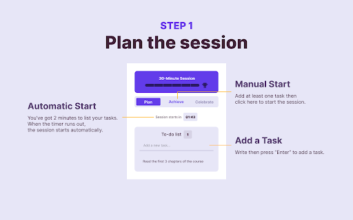 Flemmo - Gamified Productivity Workflow for better focus :: Turn your daily work sessions into a game of completing tasks.