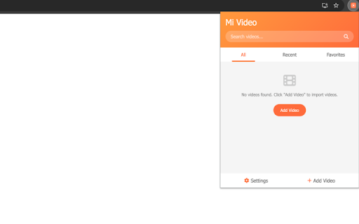 Mi Video - Video Player :: A simple video player extension inspired by Mi Video Player
