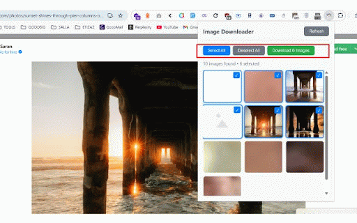 Image Downloader & Preview :: Preview and download images from any webpage