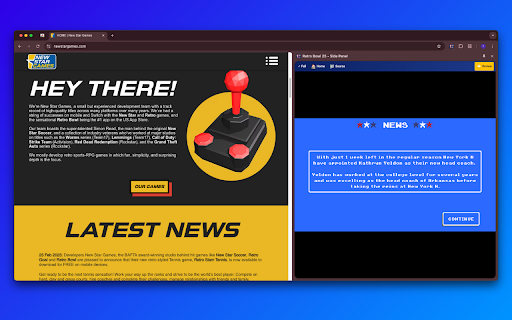 Retro Bowl 25 - Side Panel :: Play Retro Bowl 25 game directly on your browser's side panel for quick and fun breaks!