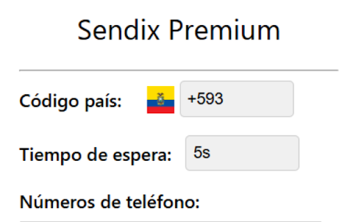 Sendix :: Extensión para interactuar con WhatsApp Web.
