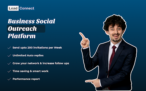 Lead Connect :: With smart messaging cadence & Hubspot Integrations