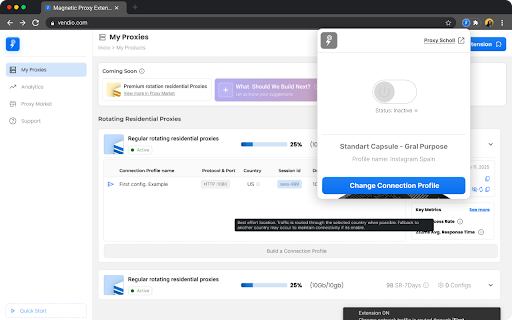 MagneticProxy :: Chrome extension to configure proxies from MagneticProxy.