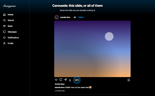 Grabowl — Instagram Video Downloader: Reels, Story, Photo & Carousel :: Save Instagram photos, videos, reels, carousels and stories at original quality. Free, no account, no limits.