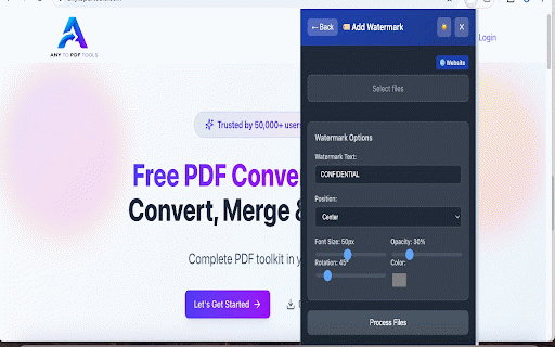 Any To PDF Tools:PDF Compress, Merge, Split, Convert, Rotate :: Convert any file to PDF and edit PDFs - merge, split, compress, convert and more. Works completely offline.