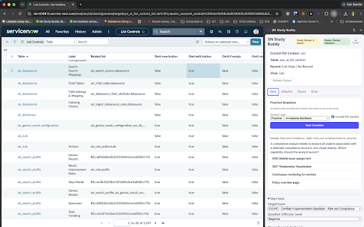 SN Study Buddy :: ServiceNow certification study software with quizzes, adaptive mini-exams, reports, and PDI-aware practice.