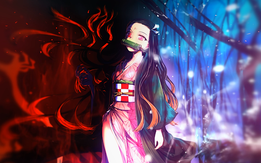 Nezuko Kamado Live Wallpaper :: Transform your new tab with stunning HD live wallpapers featuring Nezuko Kamado from Demon Slayer. Refresh your browsing experi...