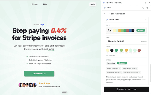 How Was This Built? :: Understand how any website is built. Get AI-powered explanations of tech stacks, architecture, design systems, and UX patterns.