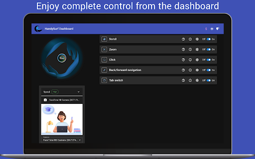 HandySurf :: Surf the internet with ease. Just wave a hand!
