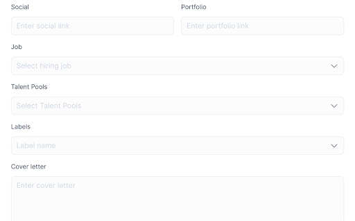 Enfue Recruiter :: Easily capture and add applicants from LinkedIn profiles to your company.