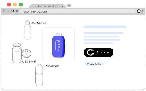 Celf-IP: Patent insights with a single click! :: Celf-IP identifies existing patents from product listings.