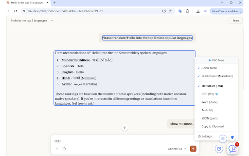 AI Chat Exporter - PDF & Markdown for Gemini, ChatGPT :: Export AI chats to PDF, Markdown & Word. Best exporter for Gemini, ChatGPT, Claude, DeepSeek & Grok. Beautiful formatting.