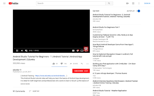 Audio Only for YouTube :: Hide Contents for Audio Only on YouTube
