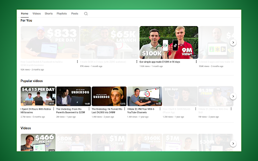 Mark Seen Youtube :: Easily mark YouTube videos as watched.