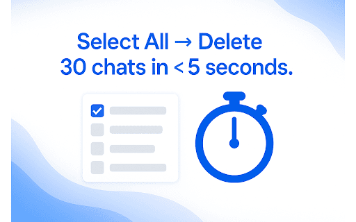 Bulk Delete for Gemini :: Multi-select and batch-delete Gemini chats.