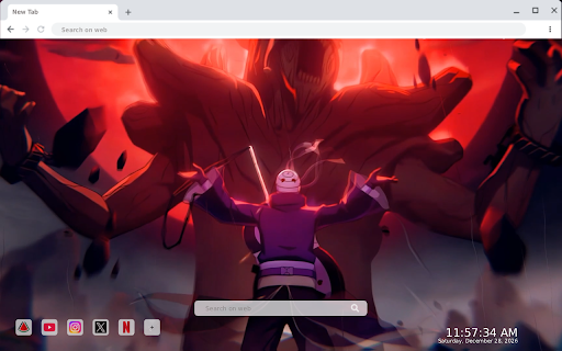 Oibto Juubi Awakened Live Wallpaper :: Transform your new tab into a stunning HD live wallpaper with Oibto Juubi Awakened, bringing vibrant visuals to your browser.