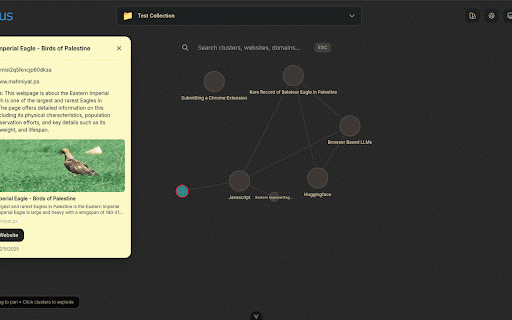 Rocus :: Extracts page content and sends to local AI for analysis.
