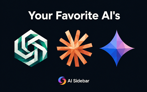 AI Sidebar — ChatGPT, Claude, Gemini — FREE & Unlimited :: AI Sidebar & AI Assistant for Chrome. Chat with ChatGPT, Claude & Gemini in one side panel. 100% free, with unlimited usage.