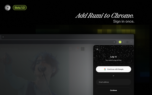 Rumi: Join the Watch Network :: Run in-browser AI using your GPU to validate media watched.