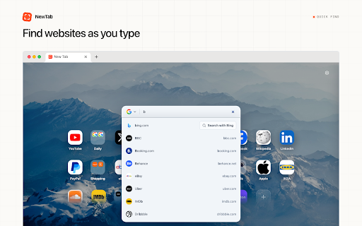 NewTab :: A simple new tab replacement.