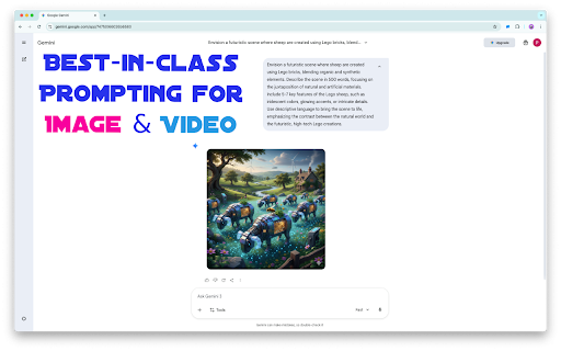 Prompt Glow-Up: One-Click AI Prompt Enhancer :: Write basic prompts, get expert-level AI responses for FREE! One click transforms your input into optimized prompts