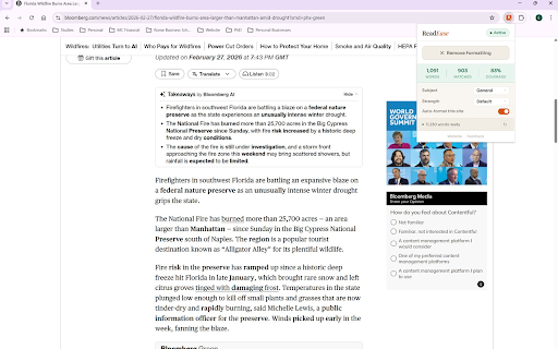 ReadEase :: AI-powered reading tool for dyslexia and ADHD — emphasizes important words on any webpage