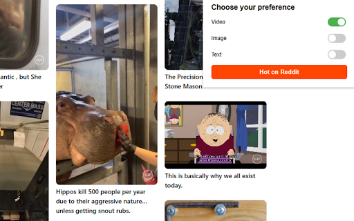 Reddit Media Filter :: Display only specific types of media on Reddit