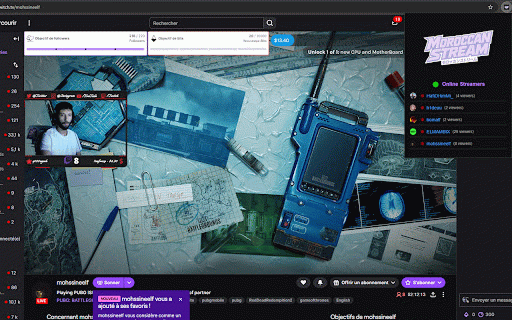 Moroccan Stream :: Displays Moroccan Twitch's streamers currently live