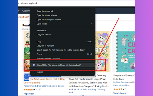 Ultra TM Checker :: Performs a copyright check on selected text using the USPTO website.