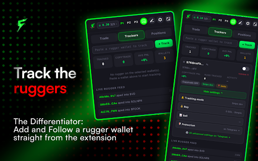 FProject :: Pair with your FProject Telegram bot. Trade, track wallets, and view positions from a browser side panel.