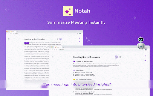 Notah :: AI note-taking: capture, record, organize, and share notes with smart features to boost productivity.