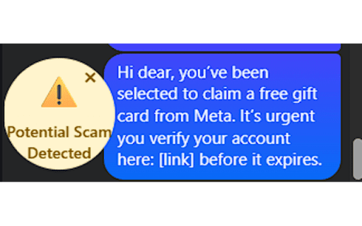 ScamSniff – Smart Scam Chat Detector :: AI-powered scam detection for Facebook, LinkedIn, and Telegram chats.