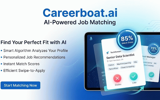 Careerboat.ai AI Apply and Job Tracker :: Auto-apply to LinkedIn jobs and track your applications with Careerboat.ai