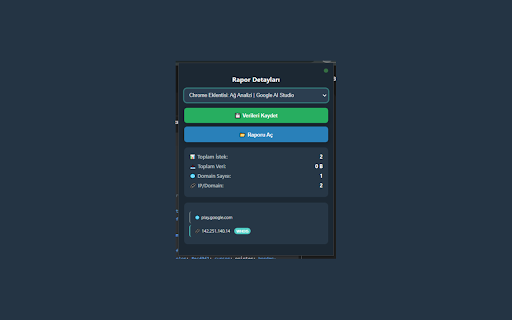 Tab Network Traffic Monitor :: Monitor, analyze, and report each Chrome tab's network traffic, data usage, and connections in real-time.