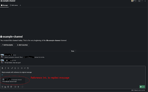 Reply Slack Fix :: Inyecta botón de reply personalizado en Slack