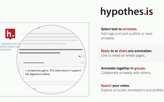 hypothesis web extension