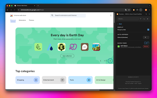 Feedee – RSS & Atom Feed Notifier :: Monitors RSS feeds and notifies you of new publications.