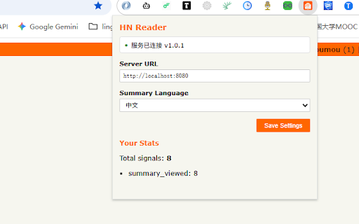 HN Reader - AI Reading Assistant :: AI-powered Hacker News reading assistant with personalized recommendations