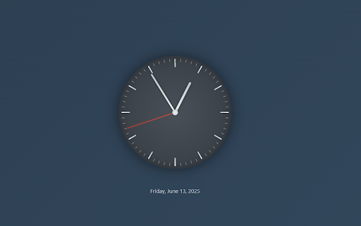 Simple Analog Clock :: A simple and beautiful Windows Vista-inspired analog clock with day/night mode