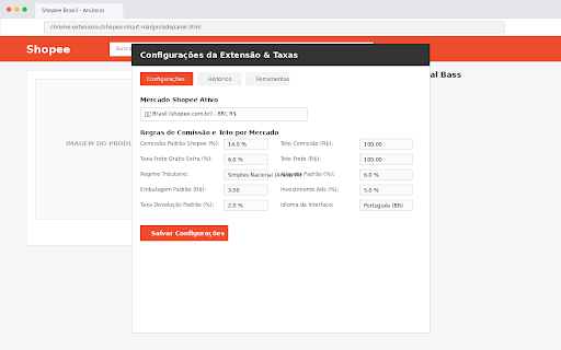 Shopee Smart Margin Commander :: Real-time margin calculator, commission cap enforcement, and profit alerts for Shopee sellers, with multi-market support.