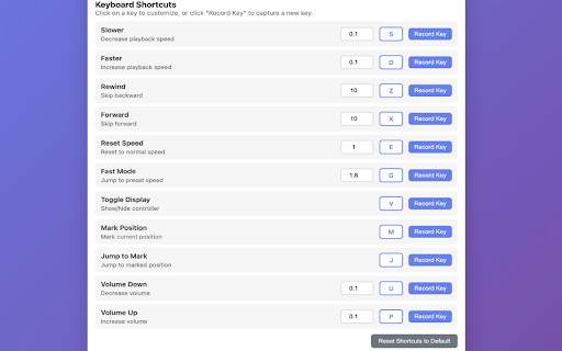 Video Controller - Speed and Audio | by wakuflow :: Shortcuts for Fast Forward, Rewind, Speed Up, Slow Down and Volume Boost up to 600%