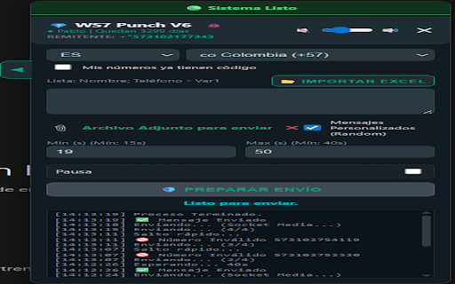W7 Sender: Bulk Message Sender & WA Automation :: The #1 tool for bulk messaging and automation on WhatsApp Web. Secure, fast, and efficient.