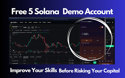 DROVO Trading Extension (DEMO) :: A demo trading extension for memecoins on axiom.trade using a 5 SOL demo account. This is not real trading.