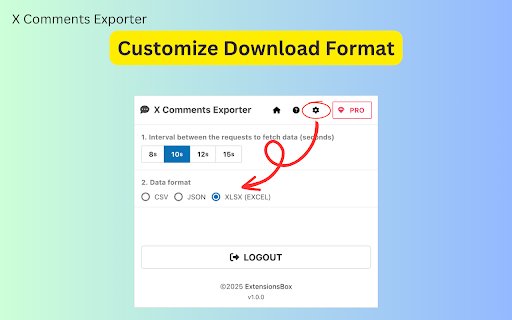 X Comments Exporter - Export Twitter Comments :: Easily extracts and downloads X (Twitter) post replies, offering valuable data for analysis and archiving.