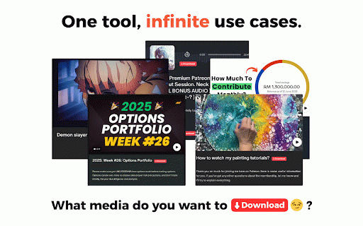 Patreon Media Downloader :: Download Patreon Videos and Audios in One Click!