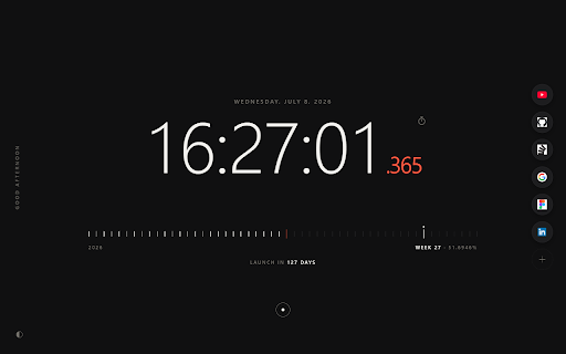 New Tab :: Helps to focus on your productivity without distraction.